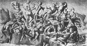 Michelangelo Buonarroti Battle of Cascina oil painting on canvas